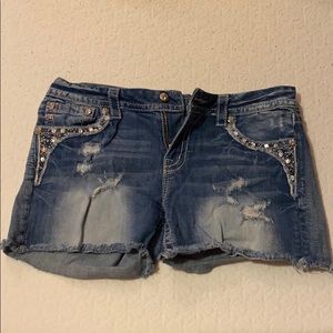 Miss Me Cutoff Shorts